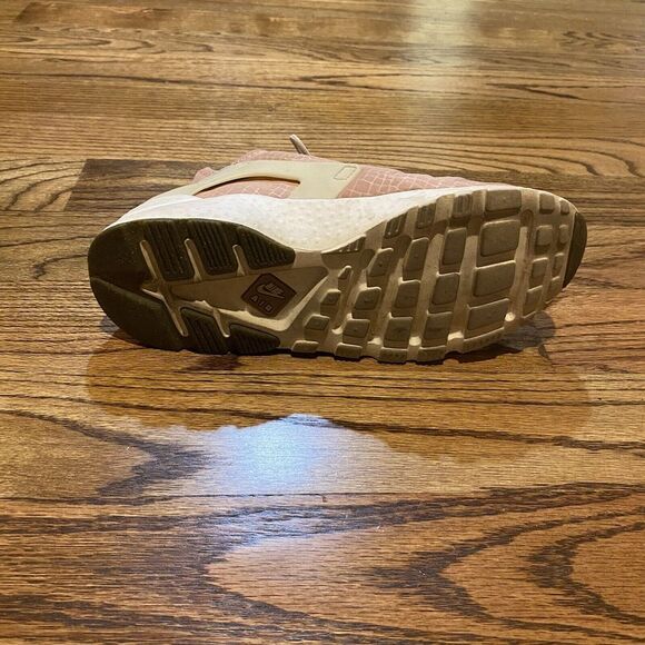 Nike Womens Air Huarache Run Ultra-Particle Pink/Light Bone Size 9 US 819151-603 - Picture 7 of 9